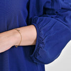 TAMSY 100% Viscose Round Neck Top (Size XXL) - Navy Blue