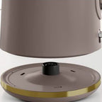 Morphy Richards Signature 1.5L Kettle (Power 3KW) - Grey & Gold