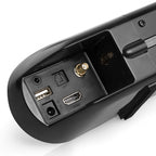 Remote Control Bluetooth Soundbar with AUX Cable - Black