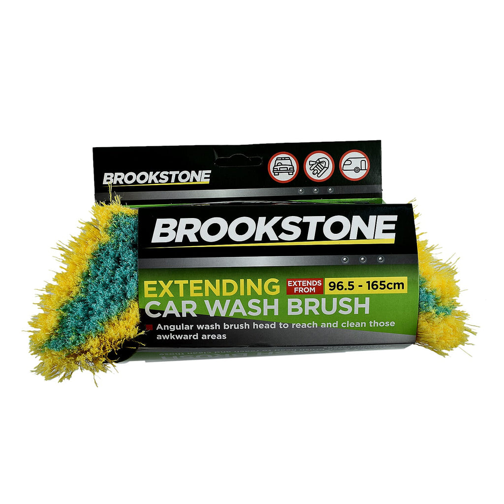 Telescopic Water Flow Through Car Cleaner Soft Brush