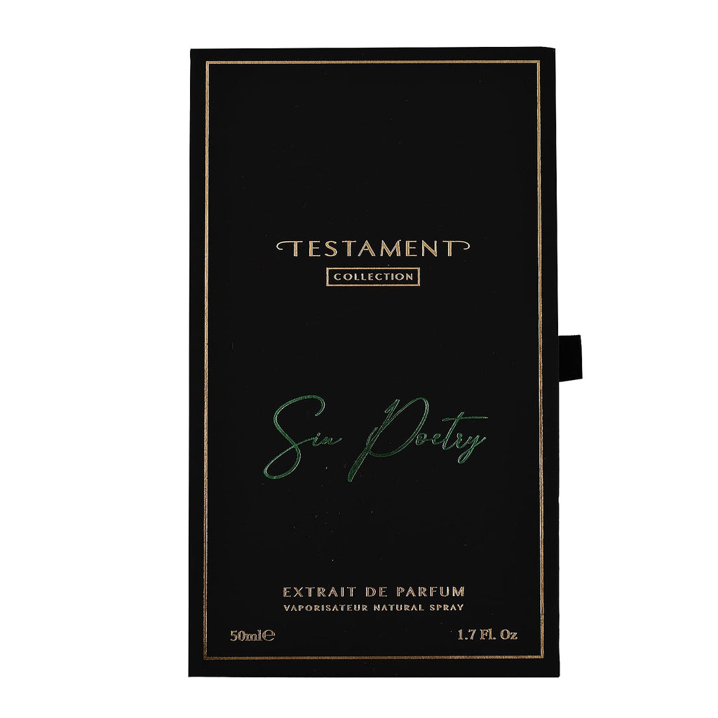 Testament Collection- Sin Poetry Parfum - 50ml - Unisex