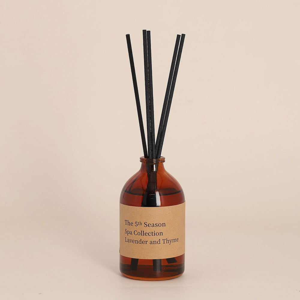 The 5th Season Aromatherapy (Includes Scented Candle, Reed Diffuser, Massage Oil and Wooden Tray)