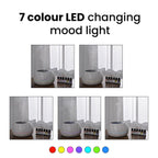 The 5th Season Luxury Cool Mist SPA Aroma Humidifier, Lamp, Bluetooth Speaker with Remote and 6 Fragrance Oils - 1000ml