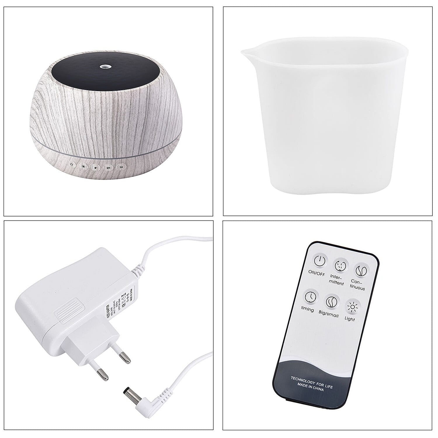 The 5th Season Luxury Cool Mist SPA Aroma Humidifier, Lamp, Bluetooth Speaker with Remote and 6 Fragrance Oils - 1000ml