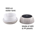 The 5th Season Luxury Cool Mist SPA Aroma Humidifier, Lamp, Bluetooth Speaker with Remote and 6 Fragrance Oils - 1000ml