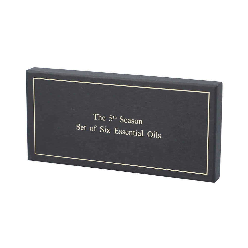The 5th Season - Set of 6 Fragrance Oils Fruits Set (Fragrance-  Coconut, Cherry, Lemon, Apple, Strawberry and Orange)- 10ml