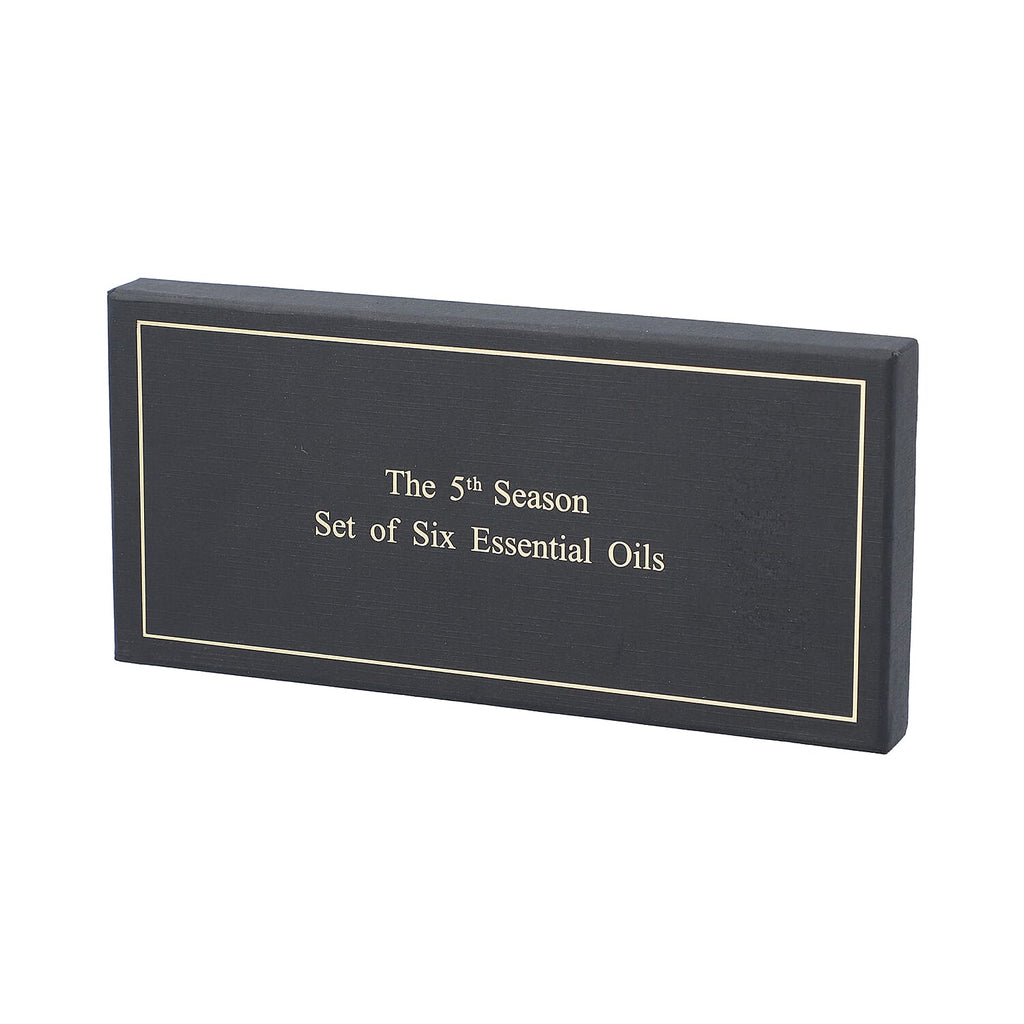 The 5th Season - Set of 6 Fragrance Oils Fruits Set (Fragrance-  Coconut, Cherry, Lemon, Apple, Strawberry and Orange)- 10ml