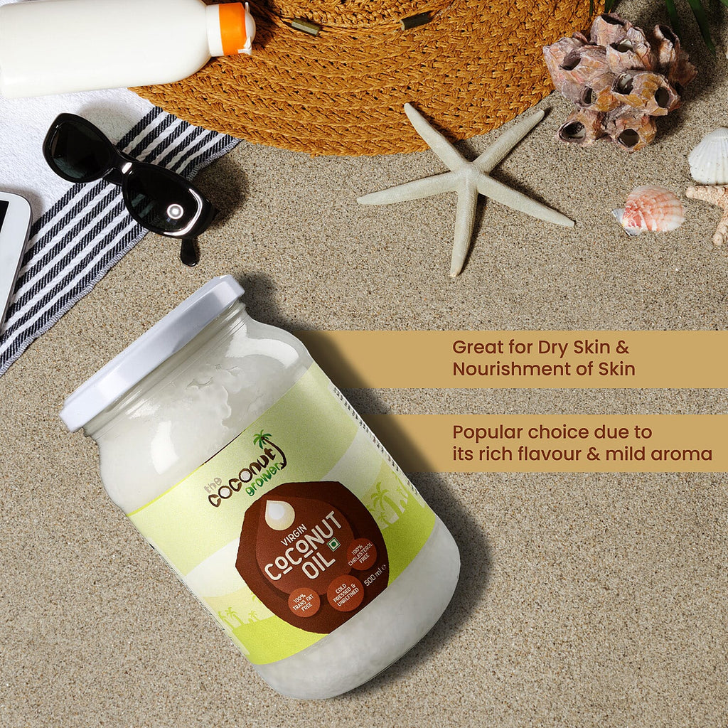The Coconut Grower Cold Pressed Virgin Coconut Oil - 500ml