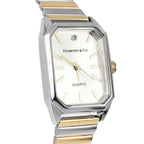The Diamond & Co. Ladies Watch with Genuine Diamond with Silver Dial With in Two Tone
