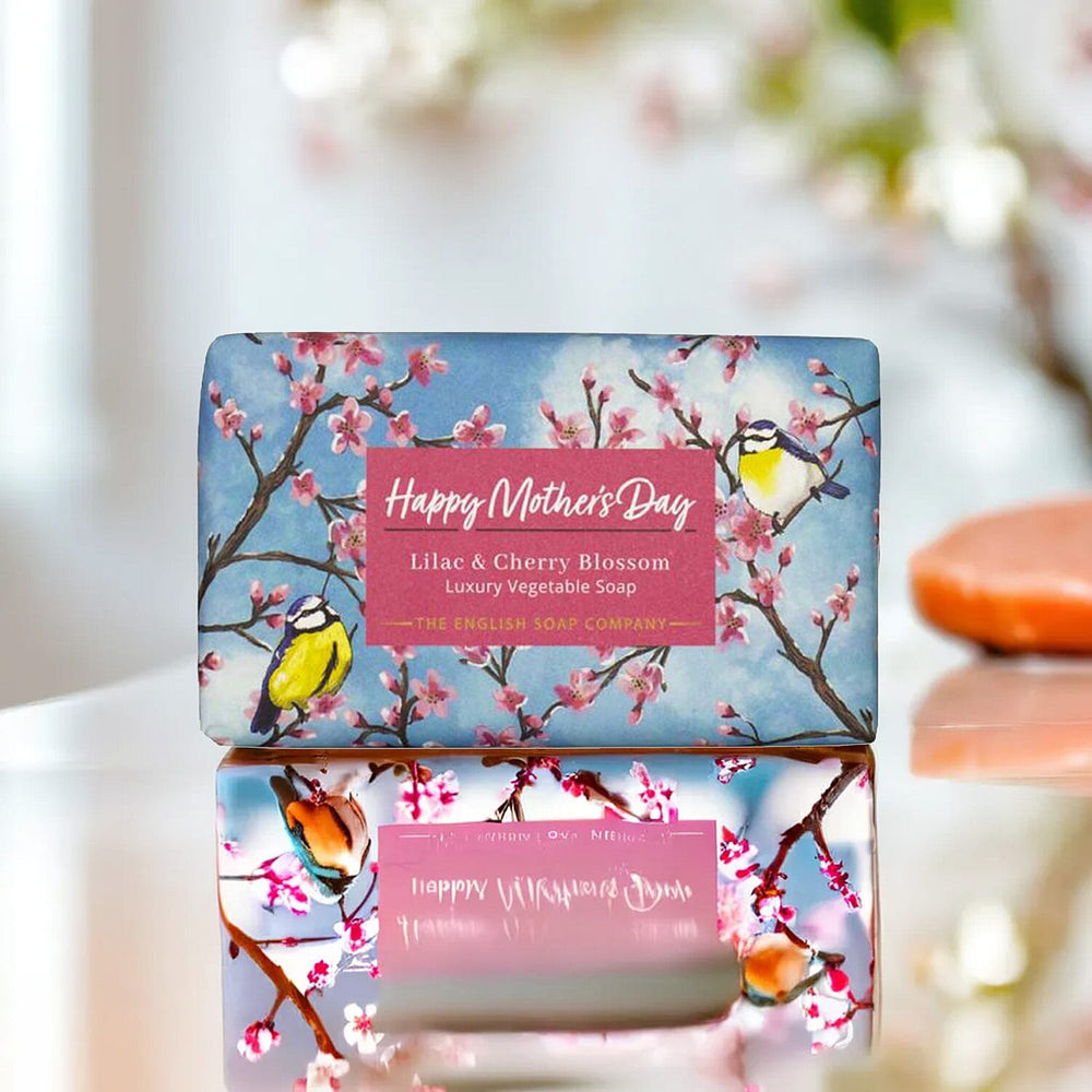 The English Soap Company Wonderful Mum 190g - Cherry blossom (Lilac - Cherry Blossom)
