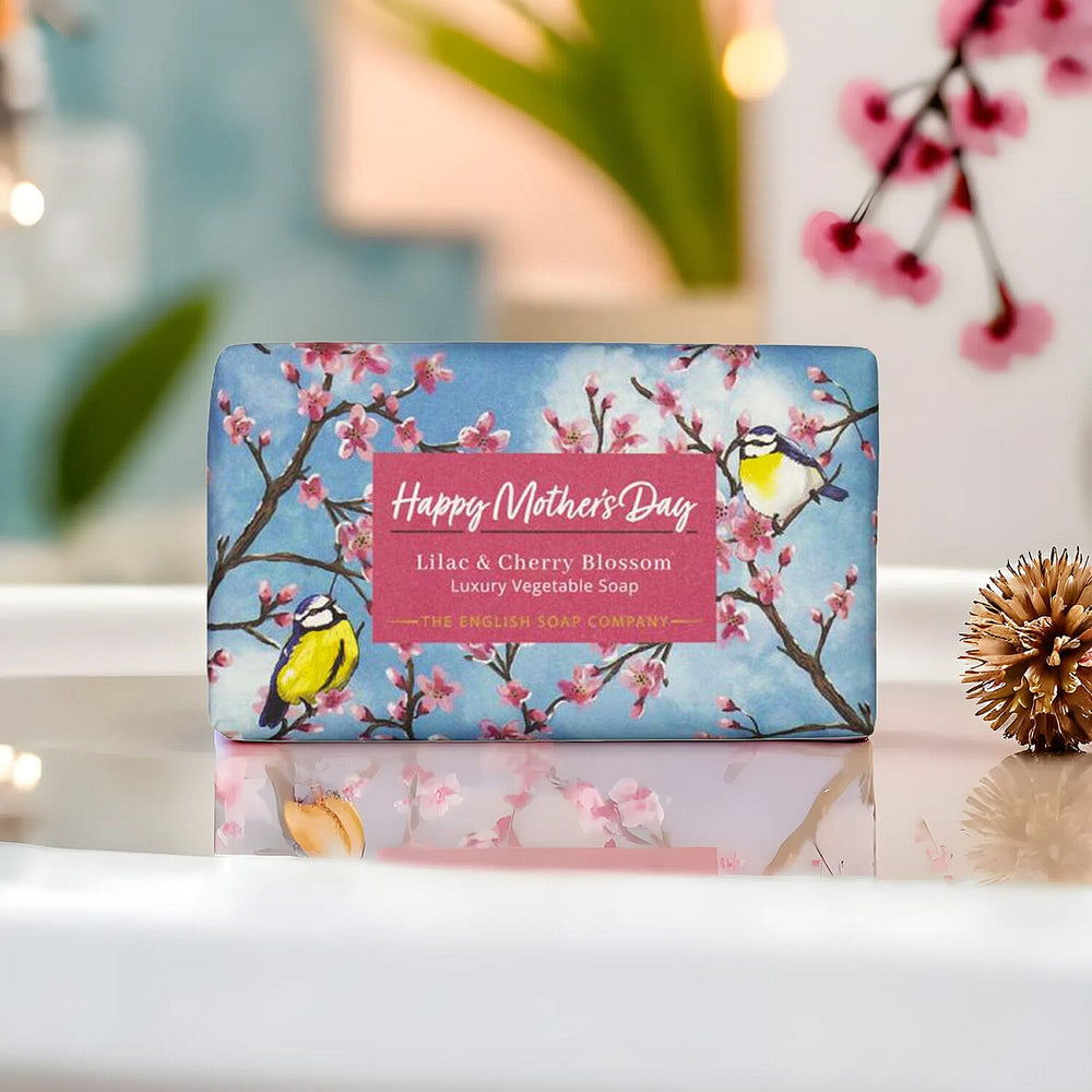 The English Soap Company Wonderful Mum 190g - Cherry blossom (Lilac - Cherry Blossom)