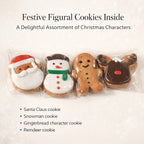 The Leonardo Collection Santa Figural Cookie Jar Gift Set - Red
