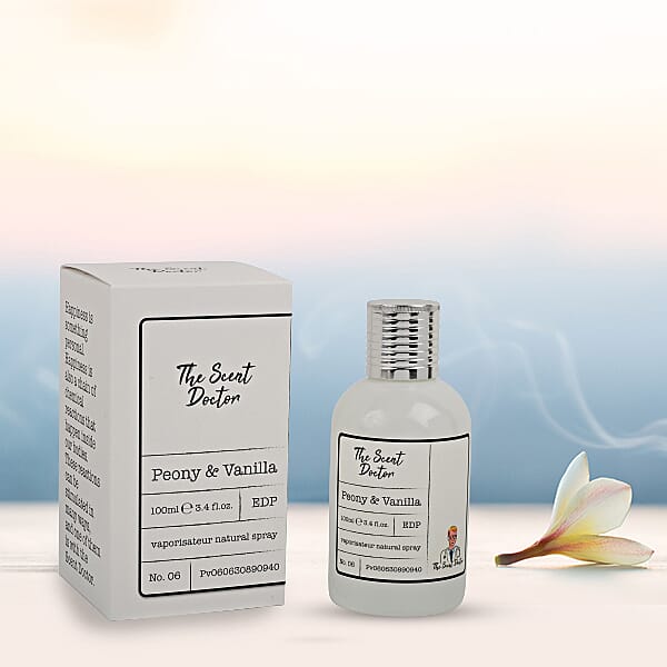 Laurelle The Scent Doctor- Peony and Vanilla Eau De Parfum - 100ml