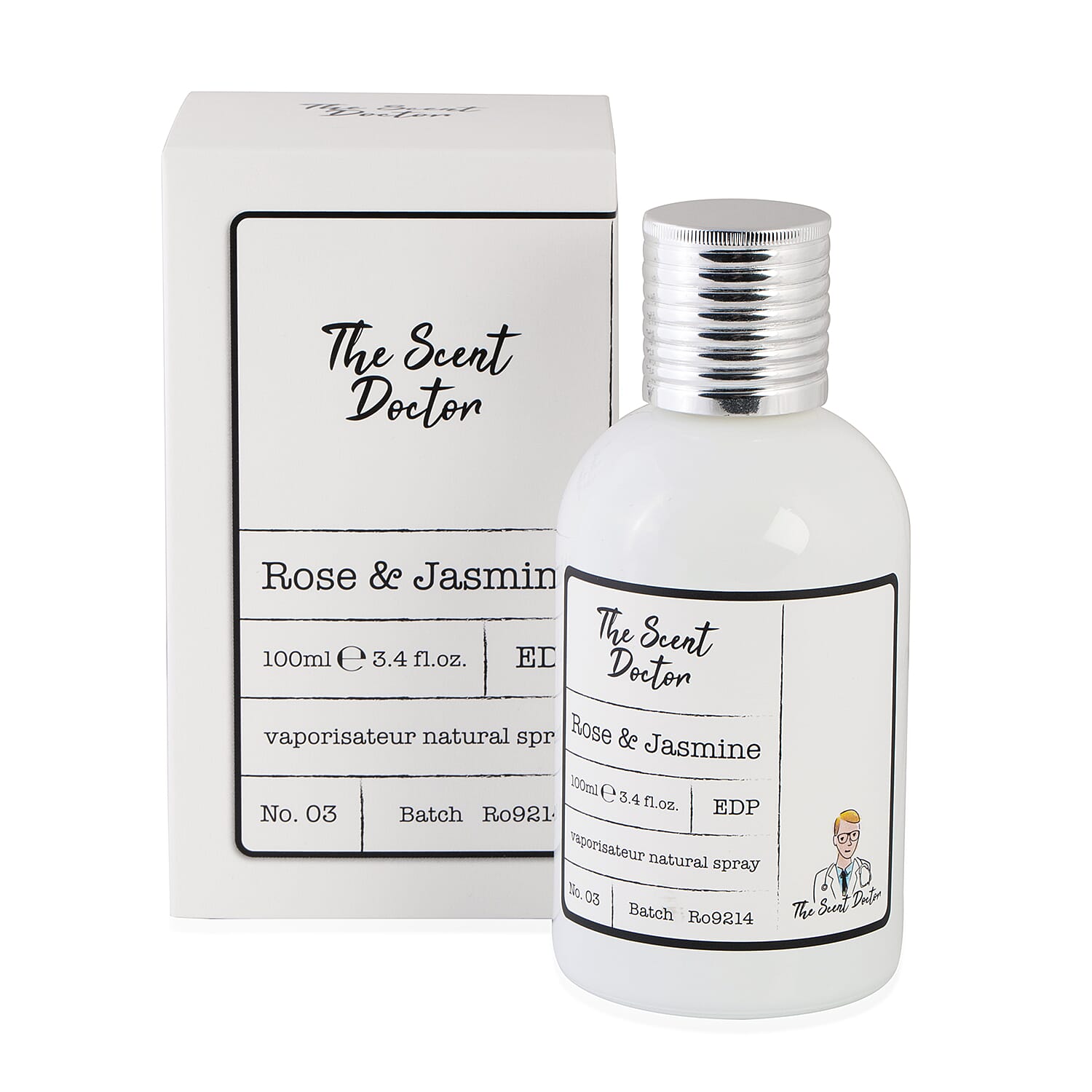 Laurelle The Scent Doctor- Rose & Jasmine Eau De Parfum - 100ml
