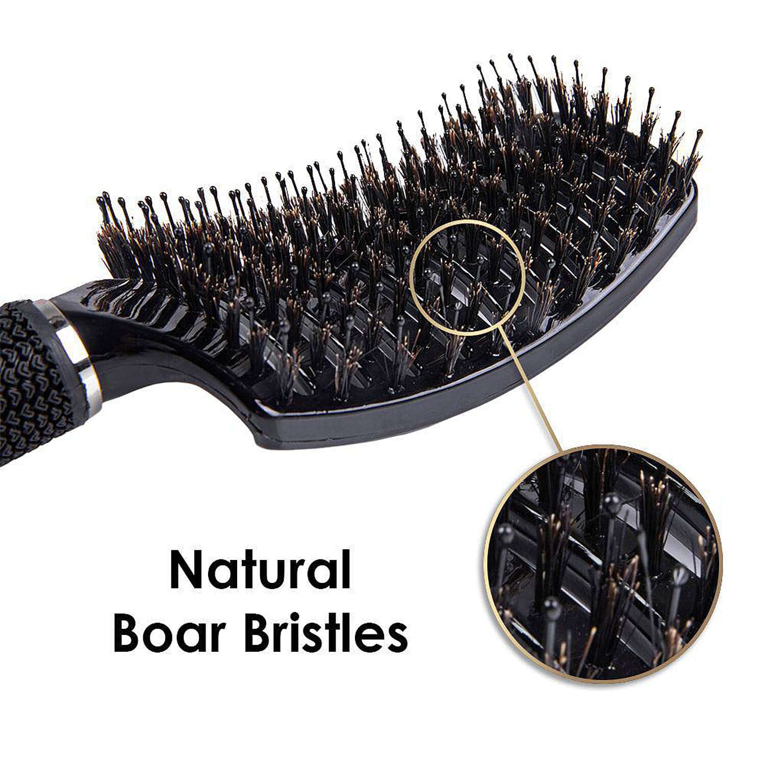 Thick Tails Salon Professional Boar Bristle Hair Brush