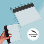 Book Reading Light Panel Lamp - Black