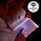Book Reading Light Panel Lamp - Black