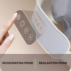 Electric Neck, Shoulder & Back Massager (Battery 1800mAh) - Cream