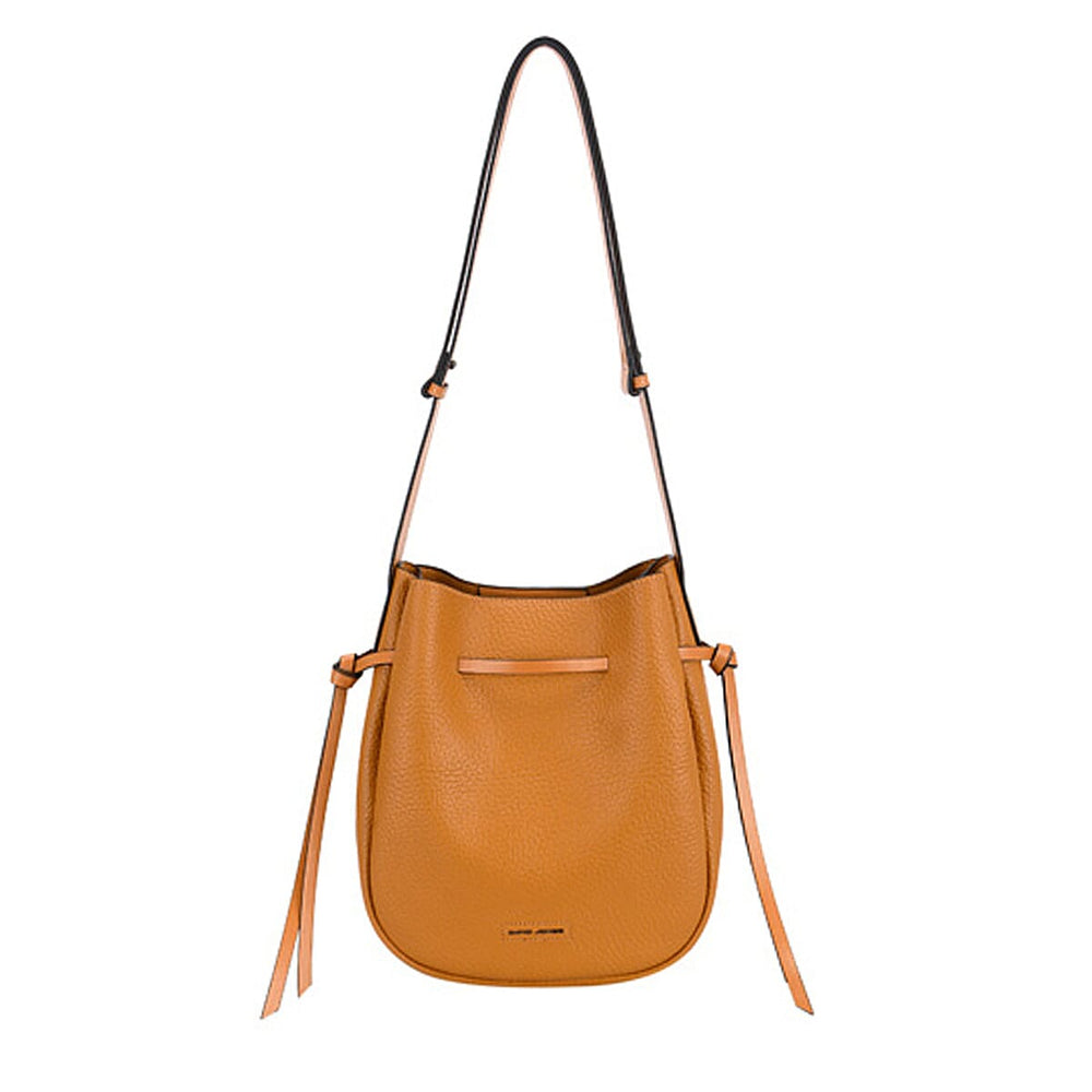 David Jones Unisex Crossbody Bag - Designed in Paris (Size - One Size) - Yellow