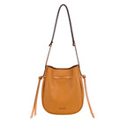 David Jones Unisex Crossbody Bag - Designed in Paris (Size - One Size) - Yellow