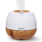 HOROMA Essential Oil Diffuser 300ml - Aromatherapy and Cool Mist Humidifier, 7 LED Lights. White