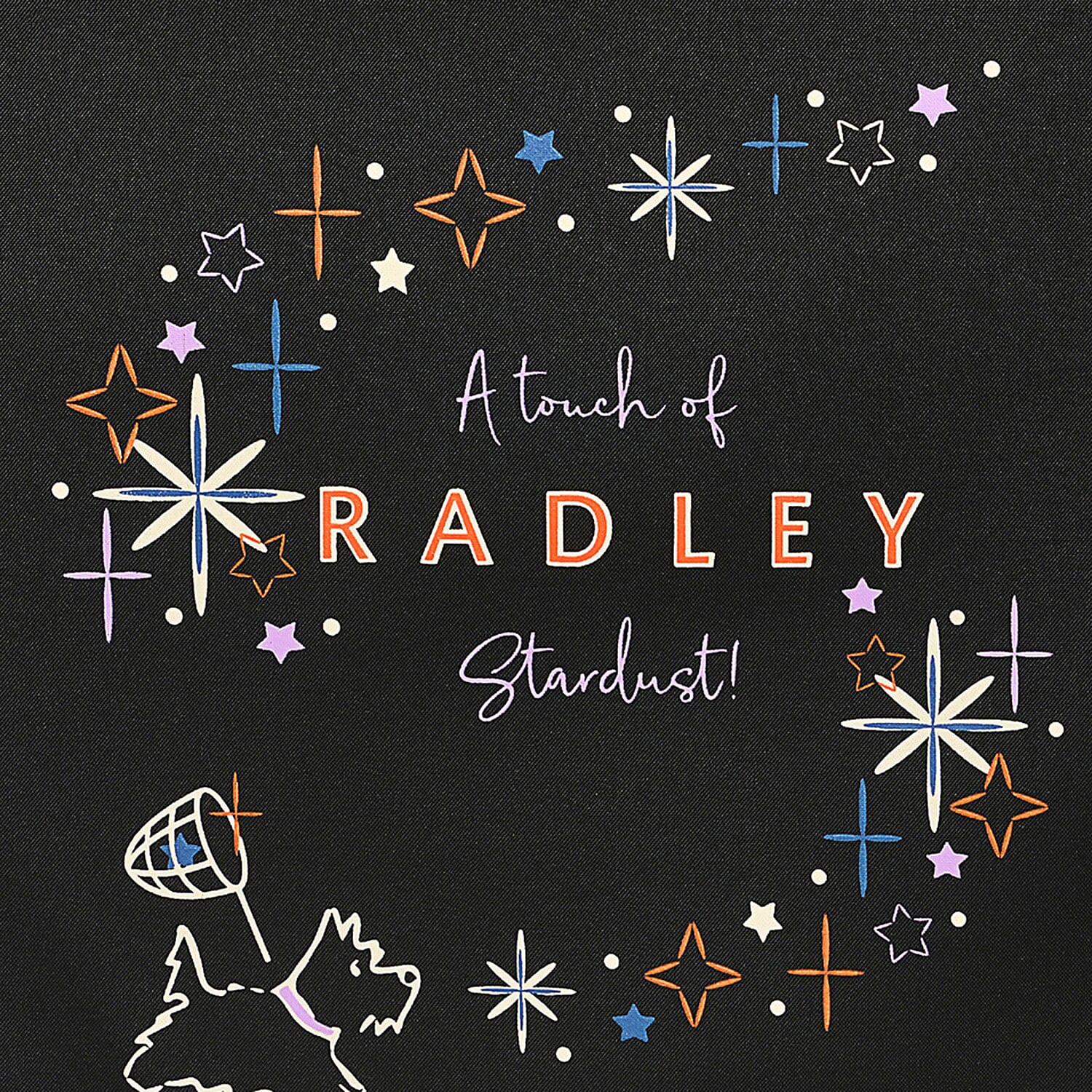 Radley London Showcase - Stardust Responsible Foldaway - Black
