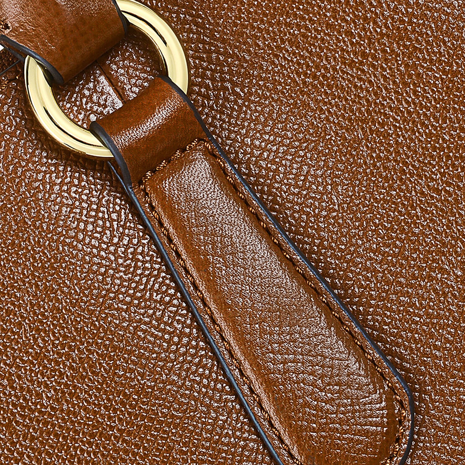 Radley London Showcase - Genuine Leather Hampstead Large Ziptop Workbag Indus - Tan