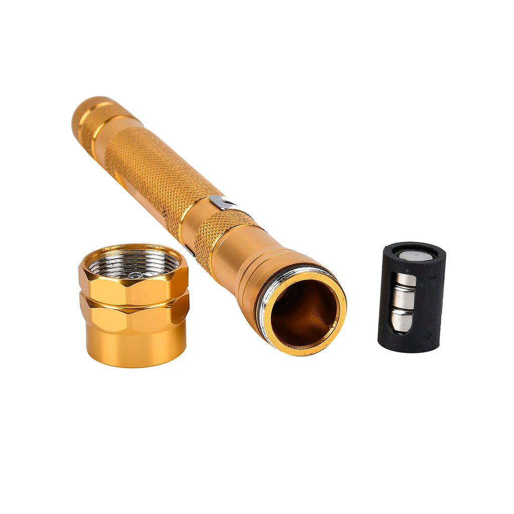 TJC Essential Set of 2 LED Flexible Magnetic Flashlight - Champagne