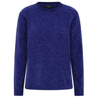 Emreco Plain Round Neck Chenille Jumper (Size S) - Blue