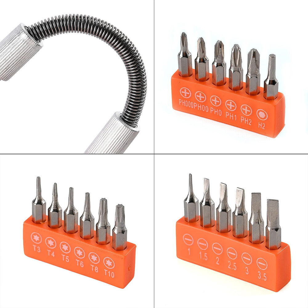 18 Piece Screwdriver and Bit Set