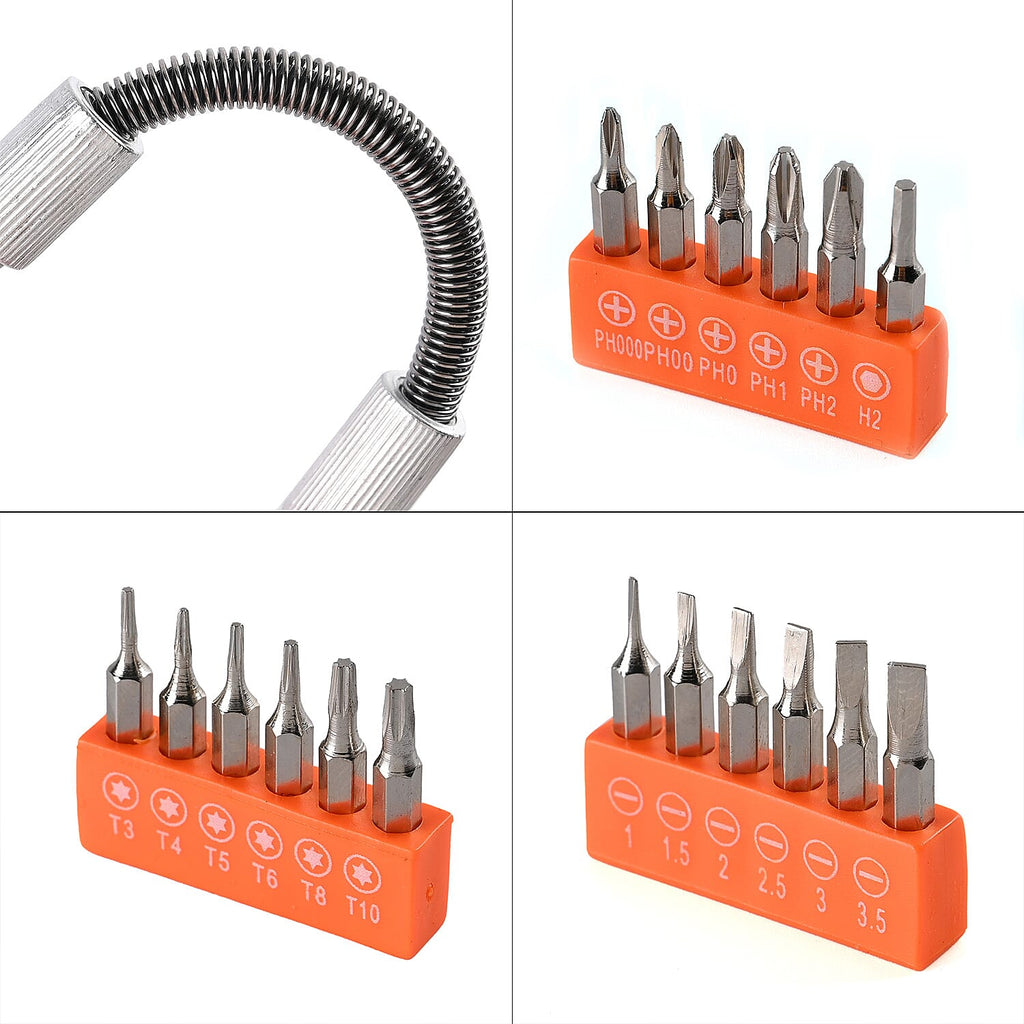 18 Piece Screwdriver and Bit Set