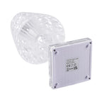 MUST HAVE- Crystal Effect Touch Lamp with Cone Shade (W 12cm H 26cm)