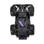 4 wheel drive monster truck;  Rechargeable 4.8V battery - Green