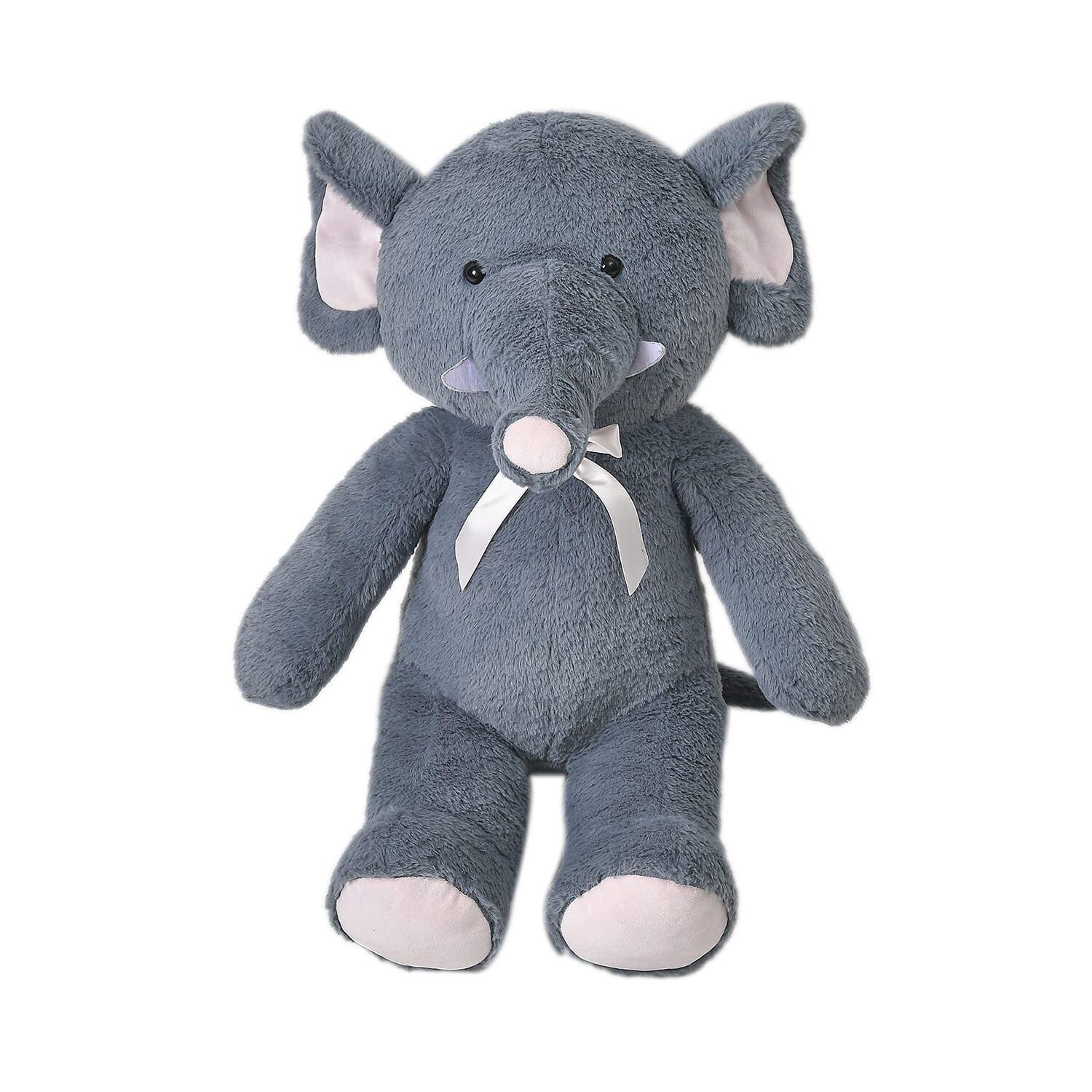 LARGE Cute Elephant -  53.5 cm Faux Fur Material