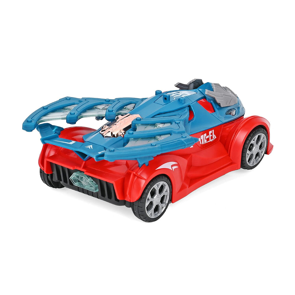 Electronic Light Music Mechanical Wing Dragon Car - Red