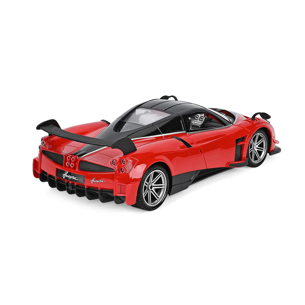 5 Function Remote Control Racing Car With Front & Rear Lights - Red