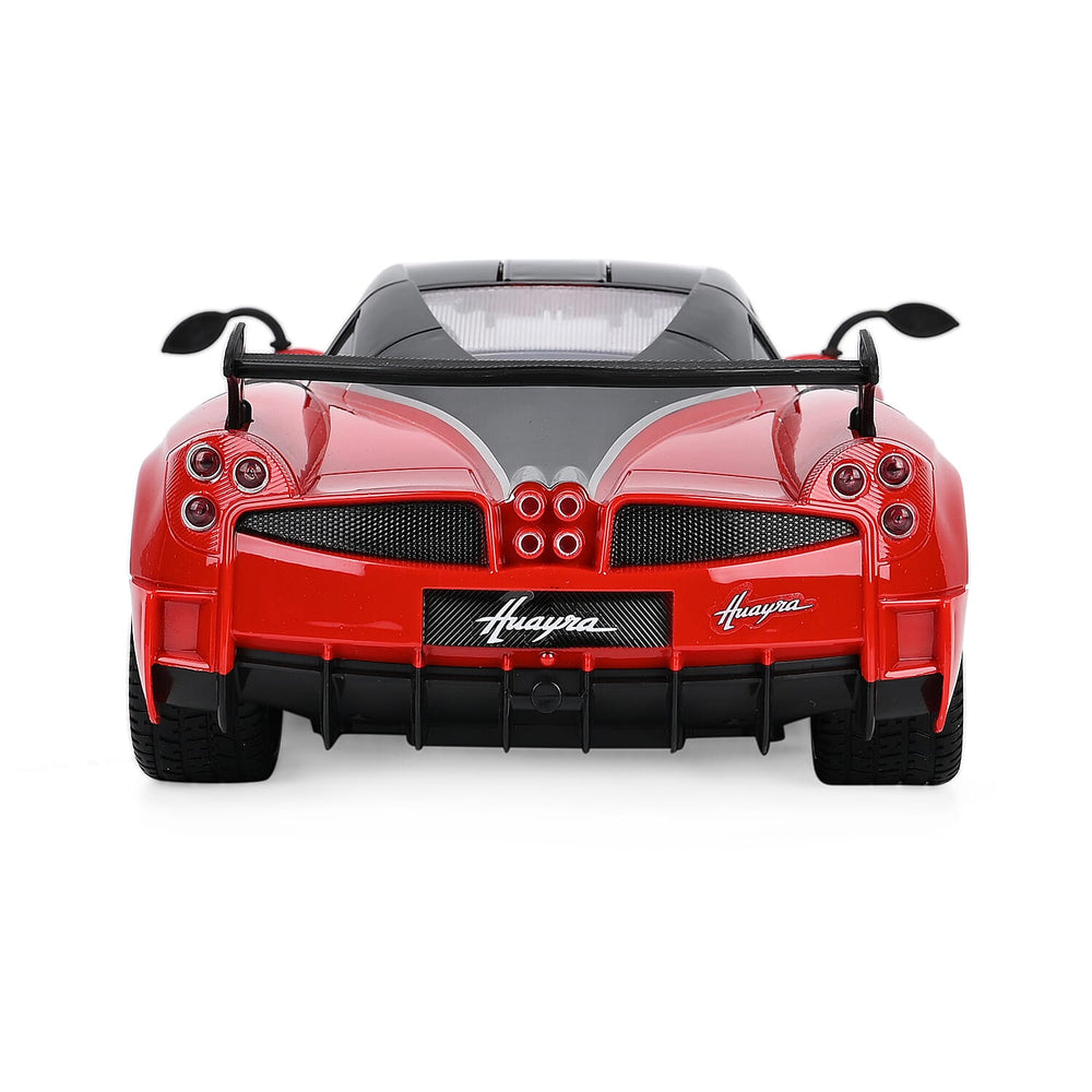 5 Function Remote Control Racing Car With Front & Rear Lights - Red