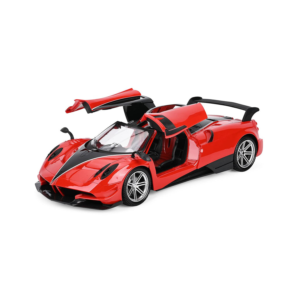 5 Function Remote Control Racing Car With Front & Rear Lights - Red
