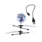 Flying Ball Toy with Colourful LED Light (Powered By USB Cable)