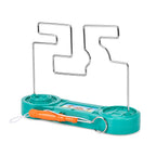 Electric Bump Maze Fire wire Shock Induction Maze Game  - Green