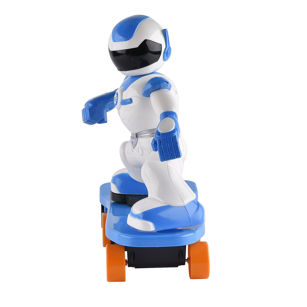 Skateboard Robot with 360 Degree Rotation & Remote Control (4xAA Battery Not Inc.) 27x16cm