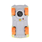Racing Car with Color changing lights and Music, Easy To Assemble - (Size-7.0x15.2x6.3cm) Orange