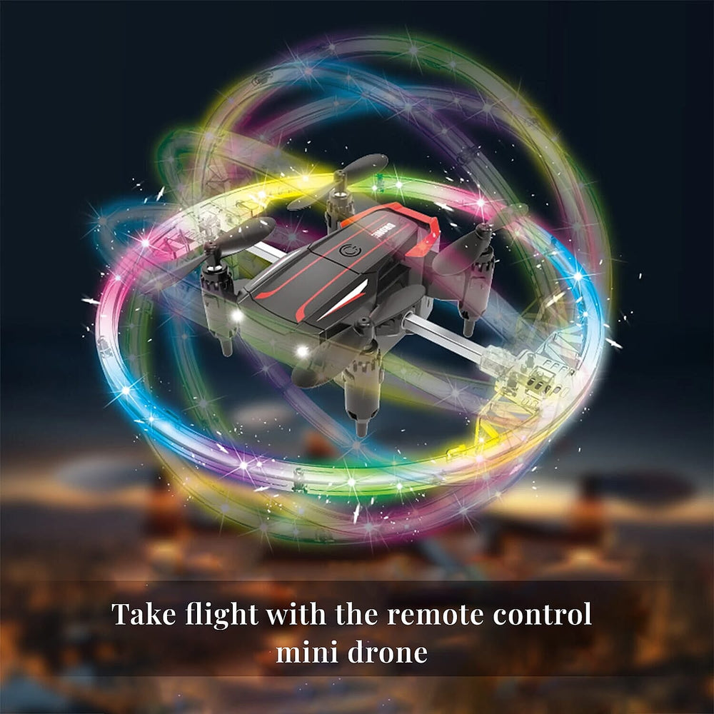 BK2 Advanced 2.4GHZ Remote Control Mini Quadcopter Drone - Black