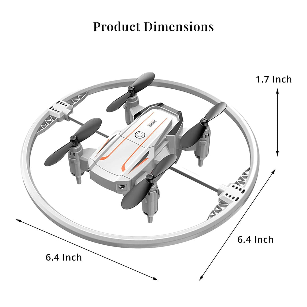 BK2 Advanced 2.4GHZ Remote Control Mini Quadcopter Drone - White