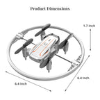 BK2 Advanced 2.4GHZ Remote Control Mini Quadcopter Drone - White
