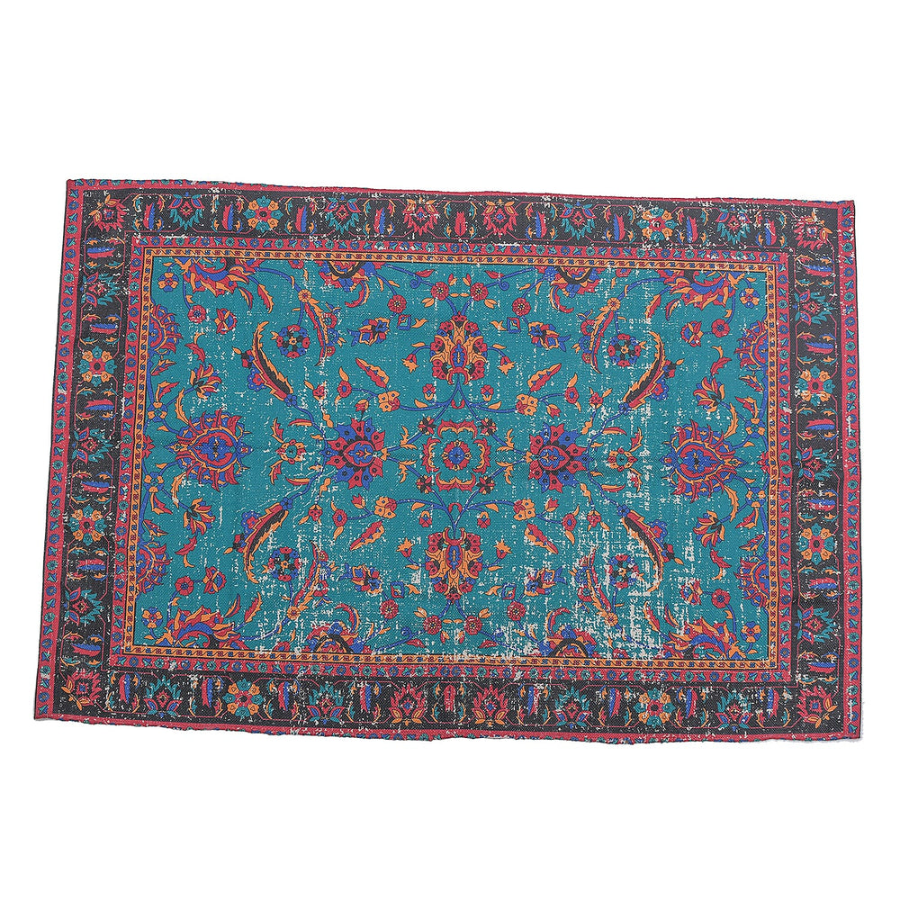 Durable Antique Persian Style Rug (Size 180x120 Cm) - Teal