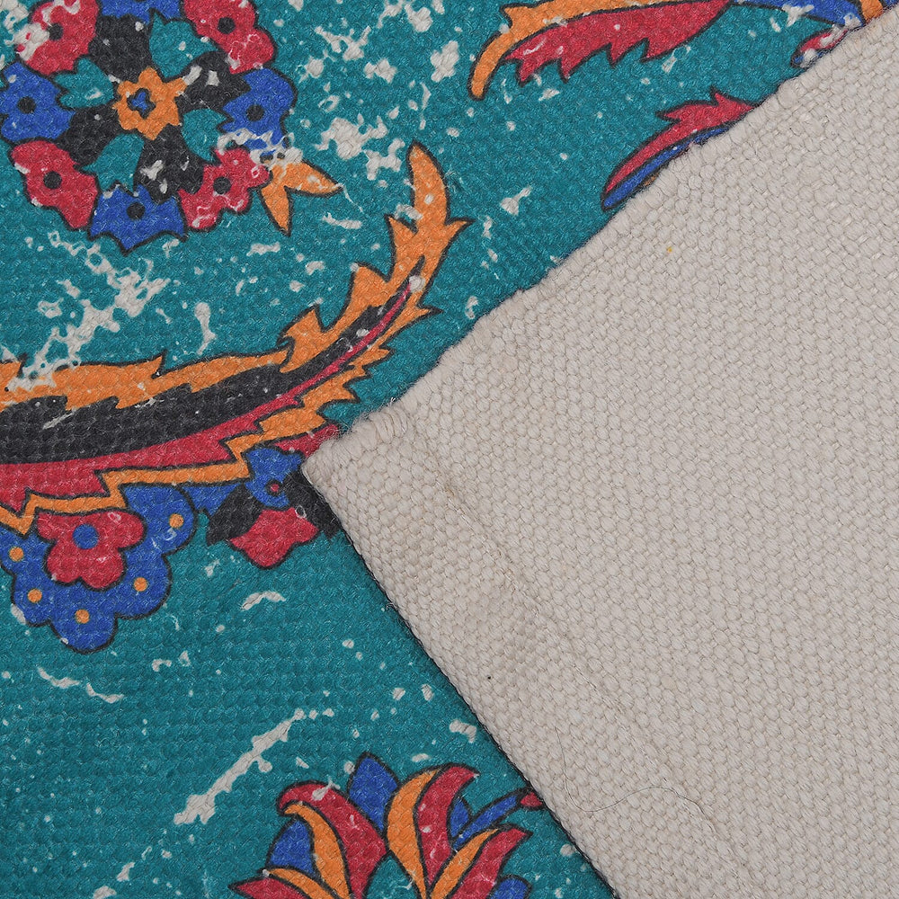 Durable Antique Persian Style Rug (Size 180x120 Cm) - Teal