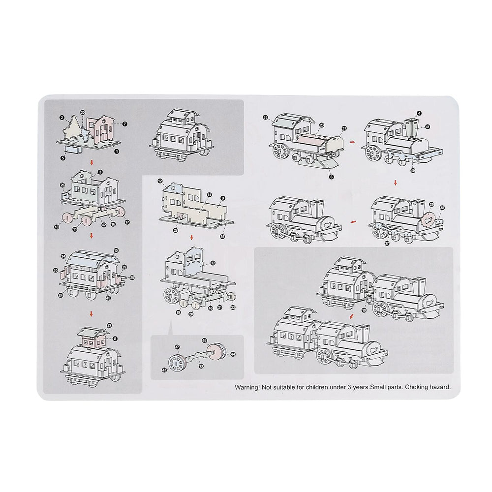Train 3D Puzzle