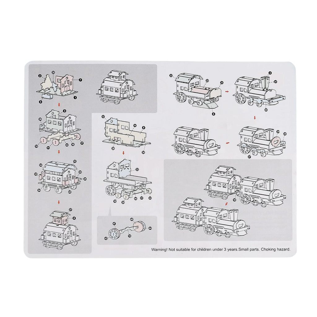 Train 3D Puzzle