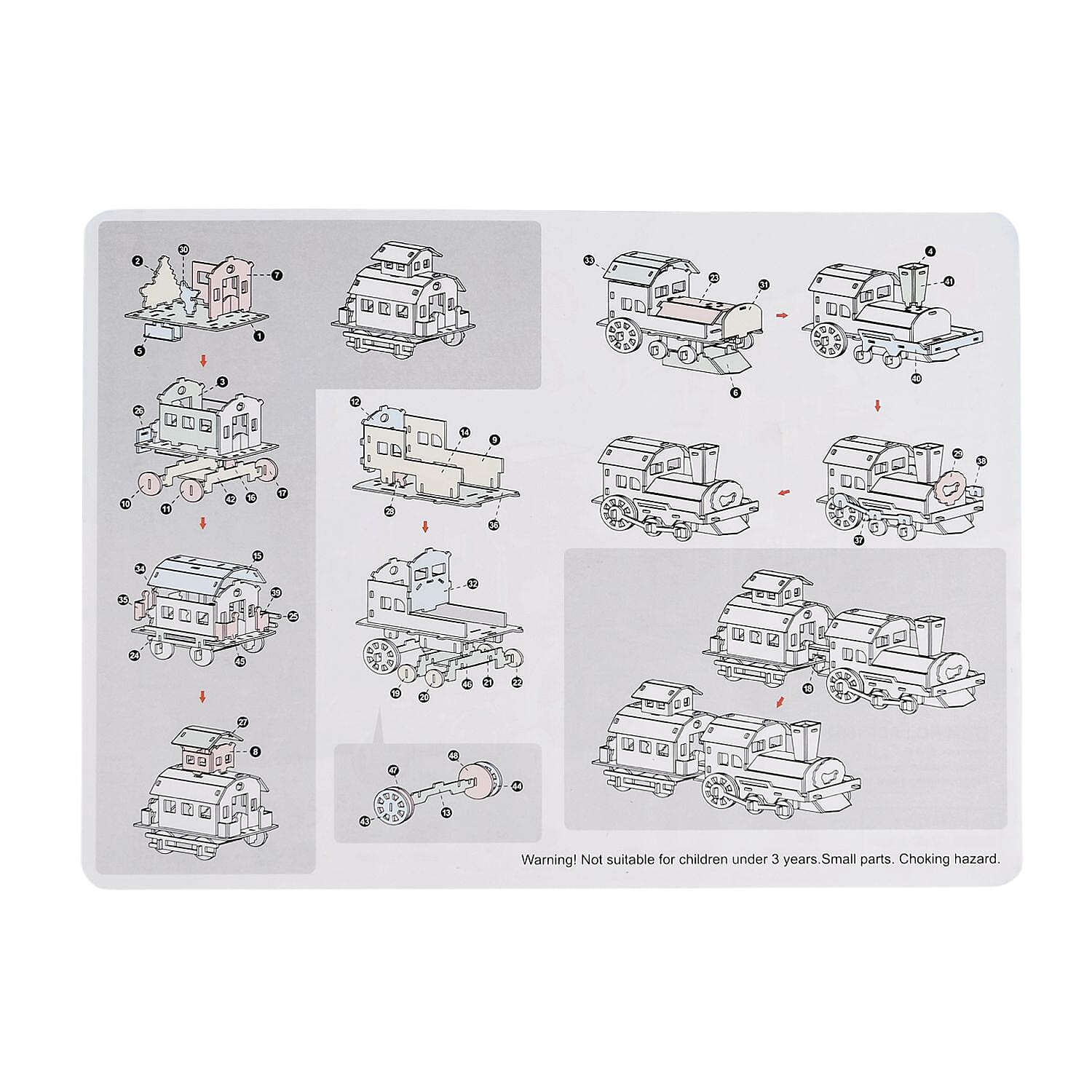 Train 3D Puzzle